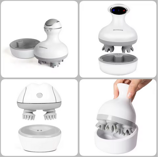 3D Full Body Massage Device - Handheld Electric Massager for Head, Neck, Back & Legs